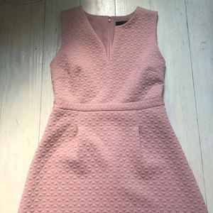 J. Crew pink sleeveless dress